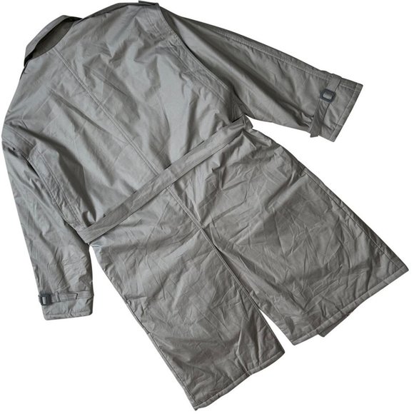 Halonen (Poland) Belted Trench Coat Gray (Mackintosh) : XL - Picture 3 of 6